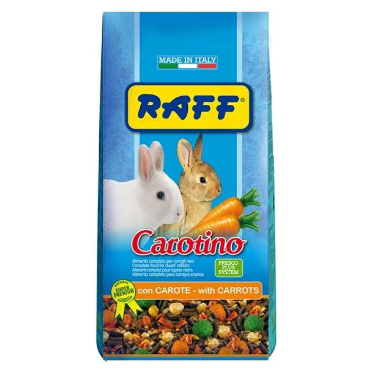Raff - Carotino - Alimento per coniglietti - 1,5kg