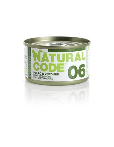 Natural Code - N.06 - Pollo e Verdure - 85gr