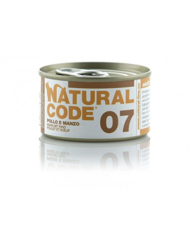 Natural Code - N.07 - Pollo e Manzo - 85gr