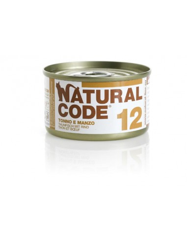 Natural Code - N.12 - Tonno e Manzo - 85gr