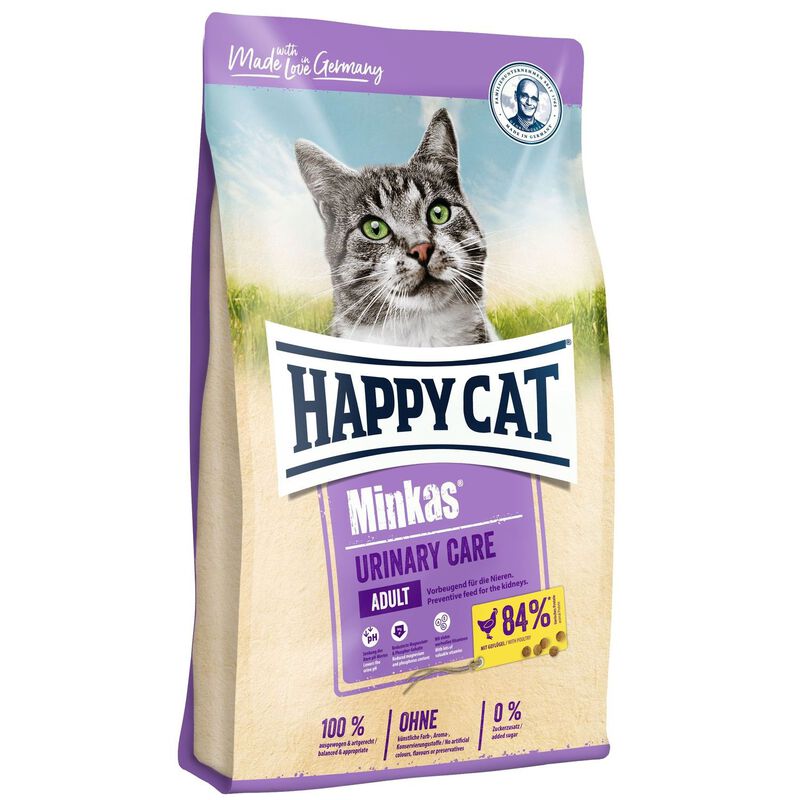 Minkas - Cibo secco per gatti adulti - Urinary care - Con pollo - 10kg