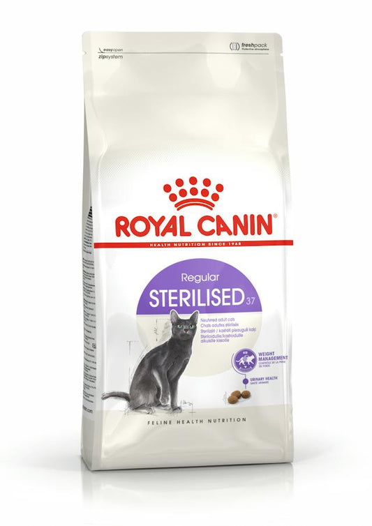 Royal Canin - Crocchette per gatti sterilizzati - Da 1 a 7 anni - 2kg