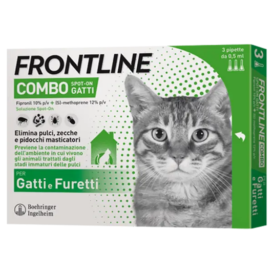 Frontline - Combo Spot On Gatto - 3 pipette