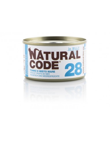 Natural Code - N.28 - Tonno e Misto Mare - In gelatina - 85g