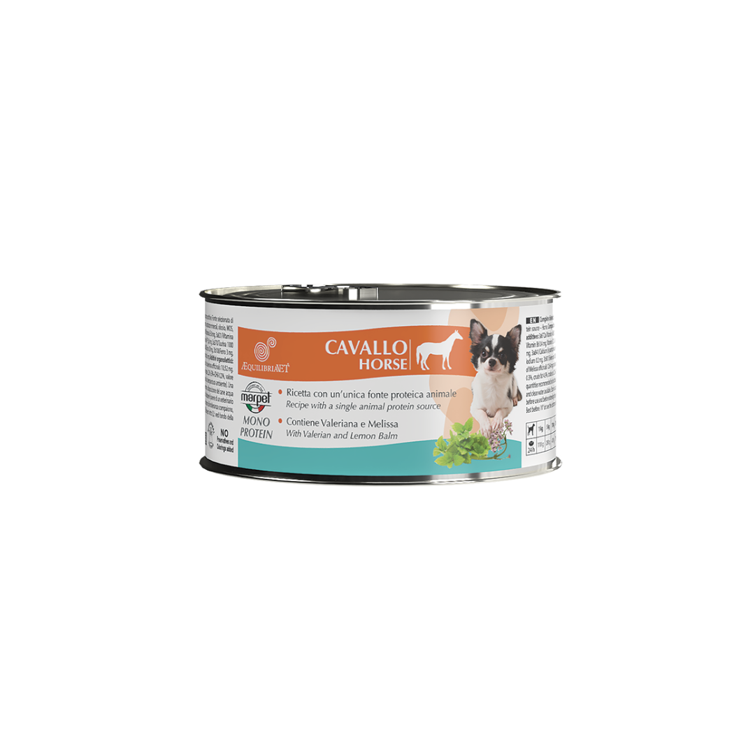 Marpet AEquilibriavet - Cibo umido per cani adulti - Cavallo 150gr