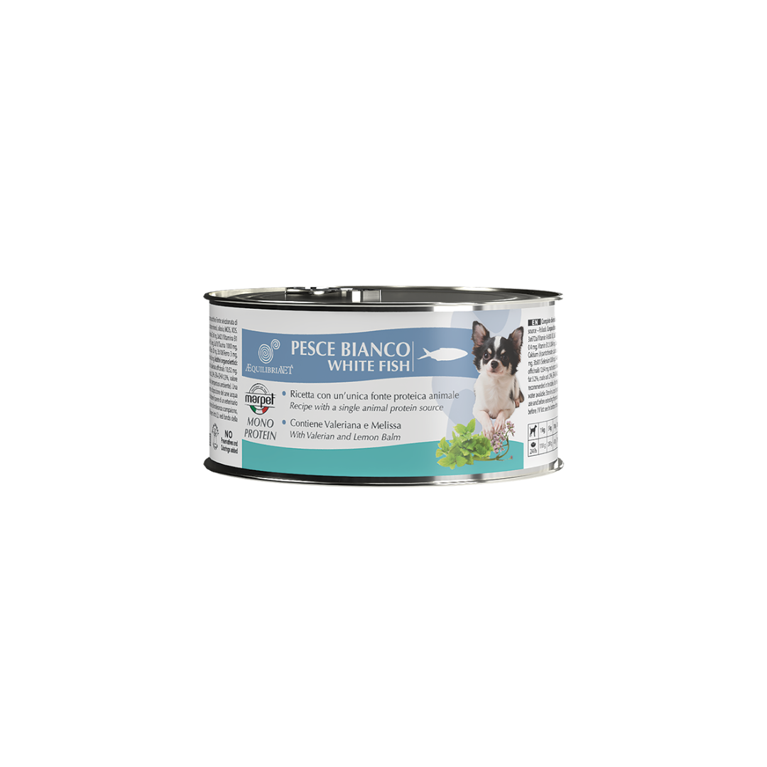Marpet AEquilibriavet - Cibo umido per cani adulti - Pesce bianco 150gr