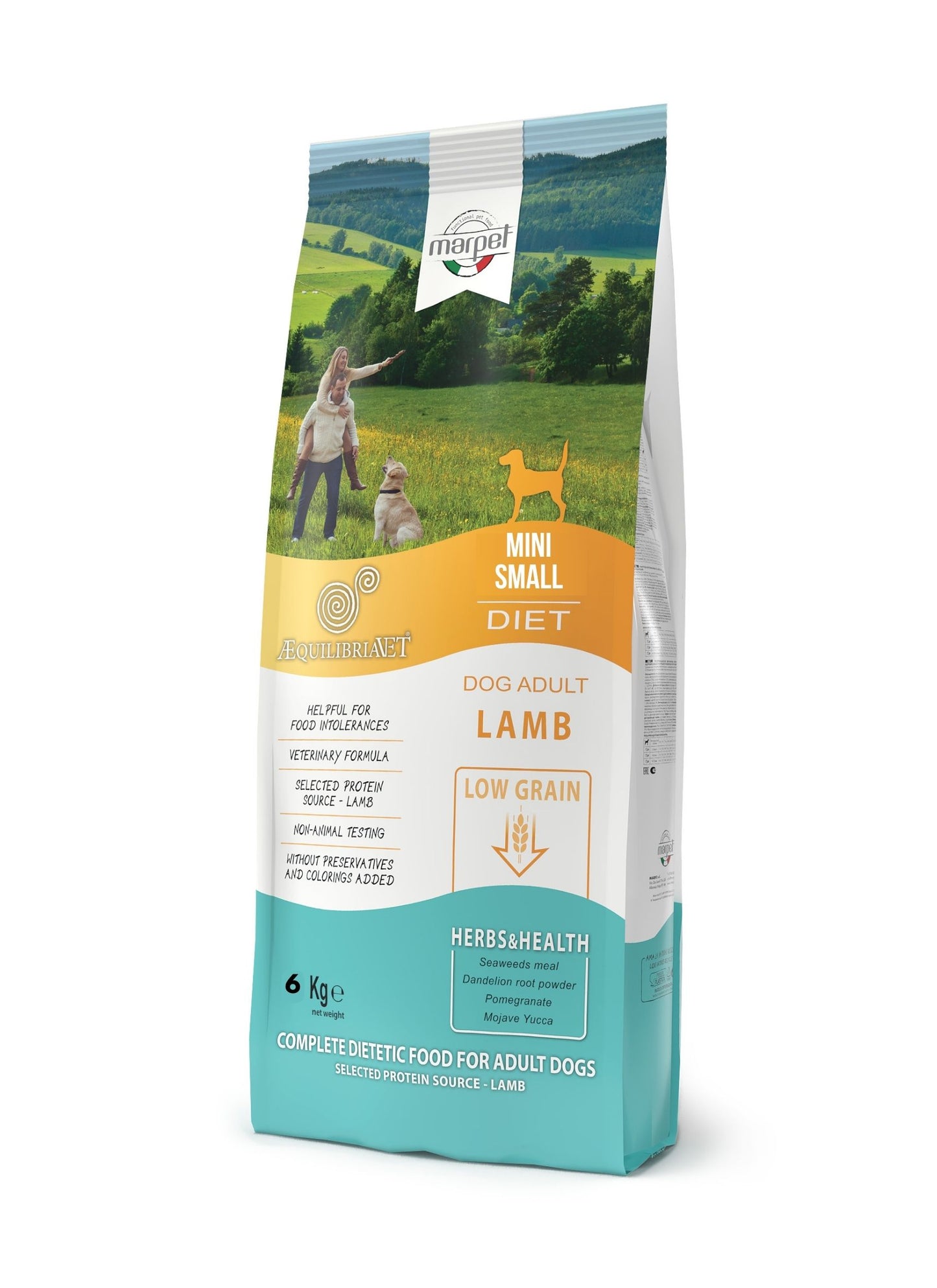 Marpet AEquilibriavet - Crocchette per cani mini/small - Agnello 6kg