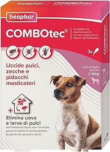 Combotec Combo - Antiparassitario Cane Piccolo (2-10 kg) - 3 pipette