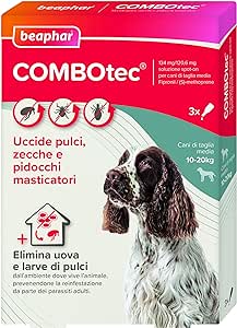 Combotec Combo - Antiparassitario Cane Medio (10-20 kg) - 3 pipette