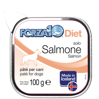 Forza10 Diet Cane - Solo Diet Salmone - Paté per cani - 100gr