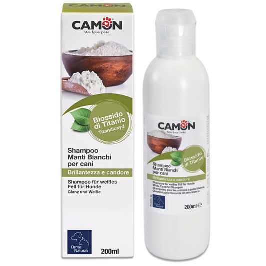 Camon Natural - Shampoo per Manti Bianchi - 200ml