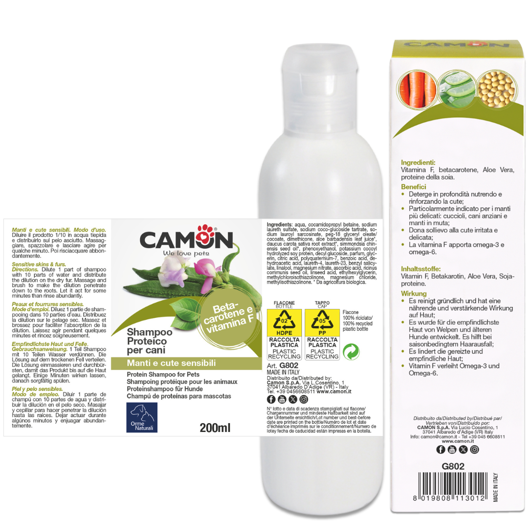 Camon Natural - Shampoo Proteico - 200ml