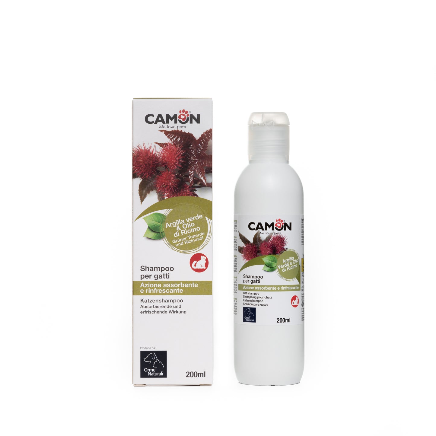 Camon Natural - Shampoo per gatti - 200ml