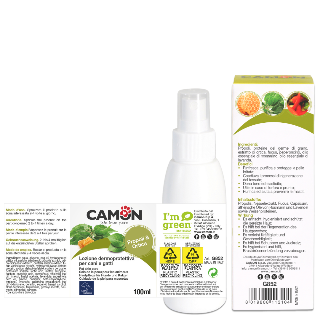 Camon - Orme Naturali - Lozione Dermoprotettiva alla Propoli - 100ml
