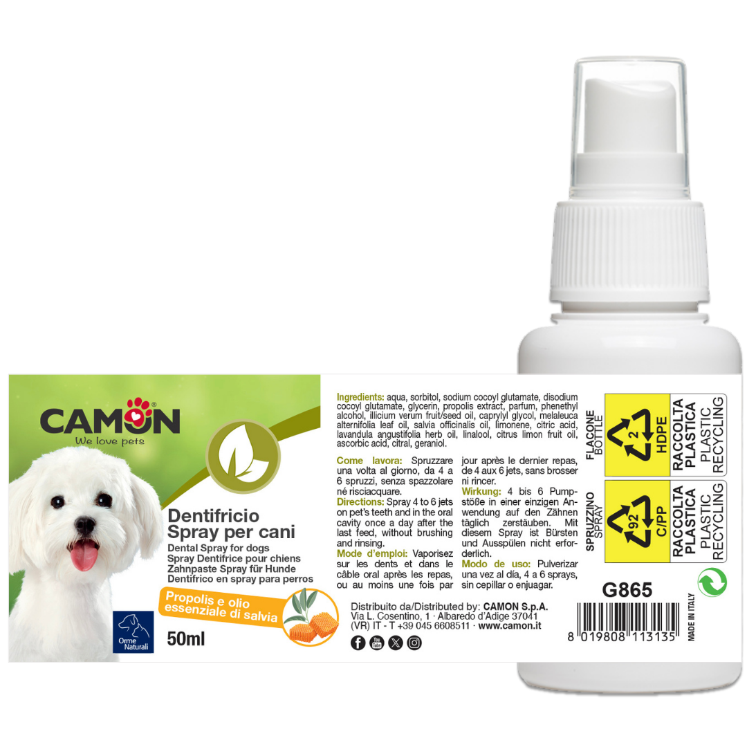Camon Natural - Dentifricio Spray - 50ml