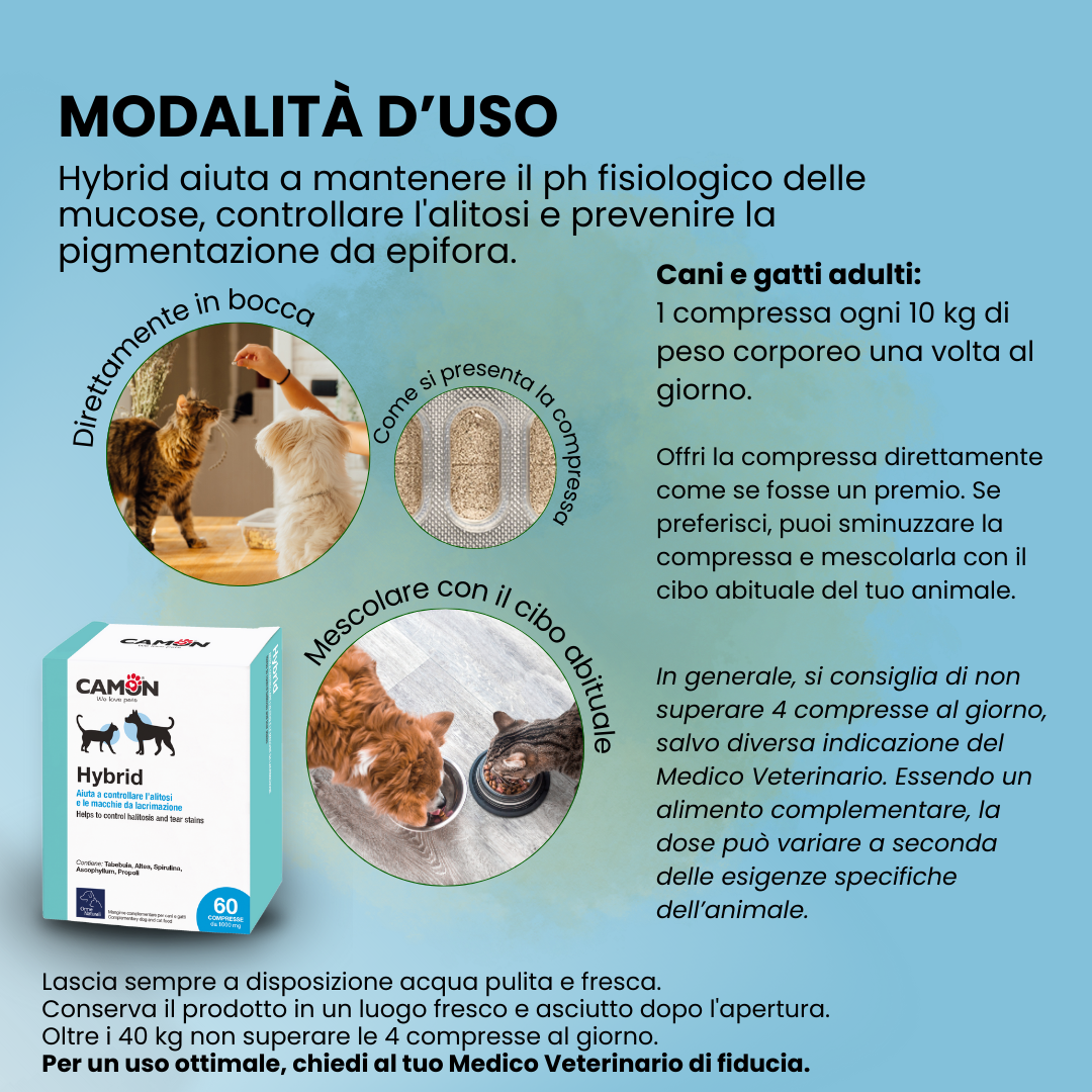 Camon Natural - HYBRID - 60 compresse