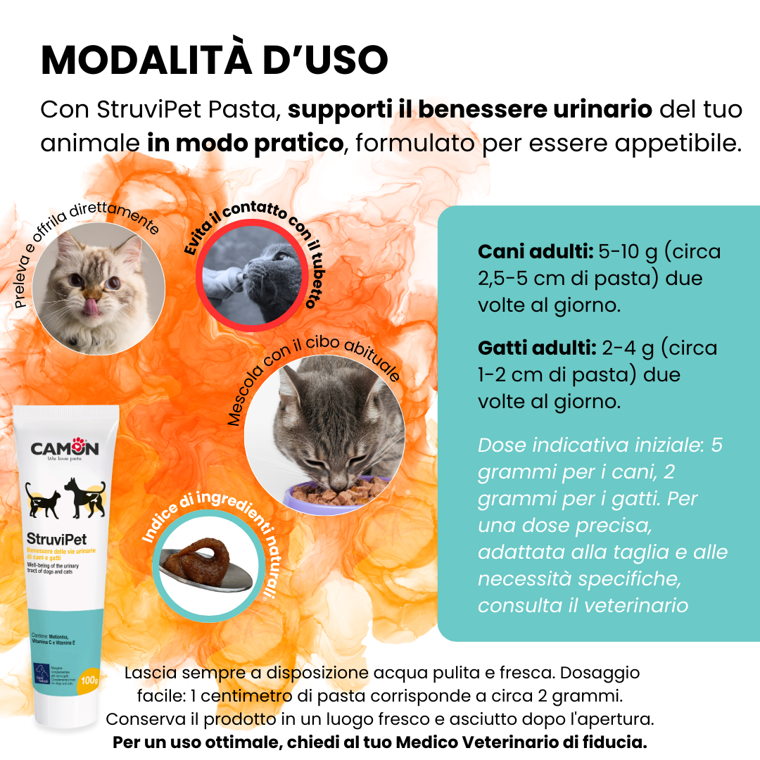 Camon Natural - Struvipet Pasta - 100g