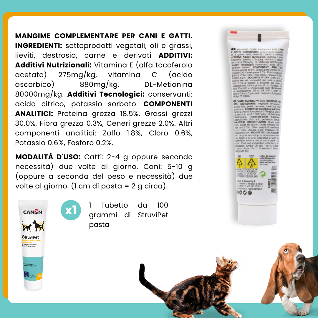 Camon Natural - Struvipet Pasta - 100g