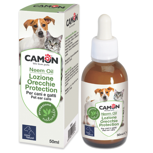 Camon Natural - Lozione Orecchie all' Olio di Neem - 50ml