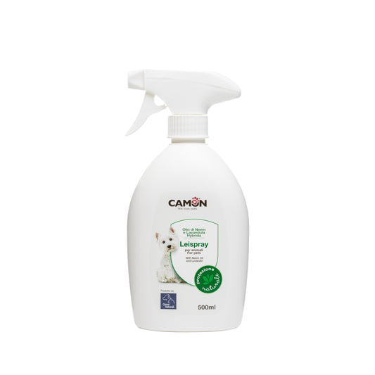 Camon - Orme Natural - Leispray con olio di Neem e Lavandula Hybrida - 500ml