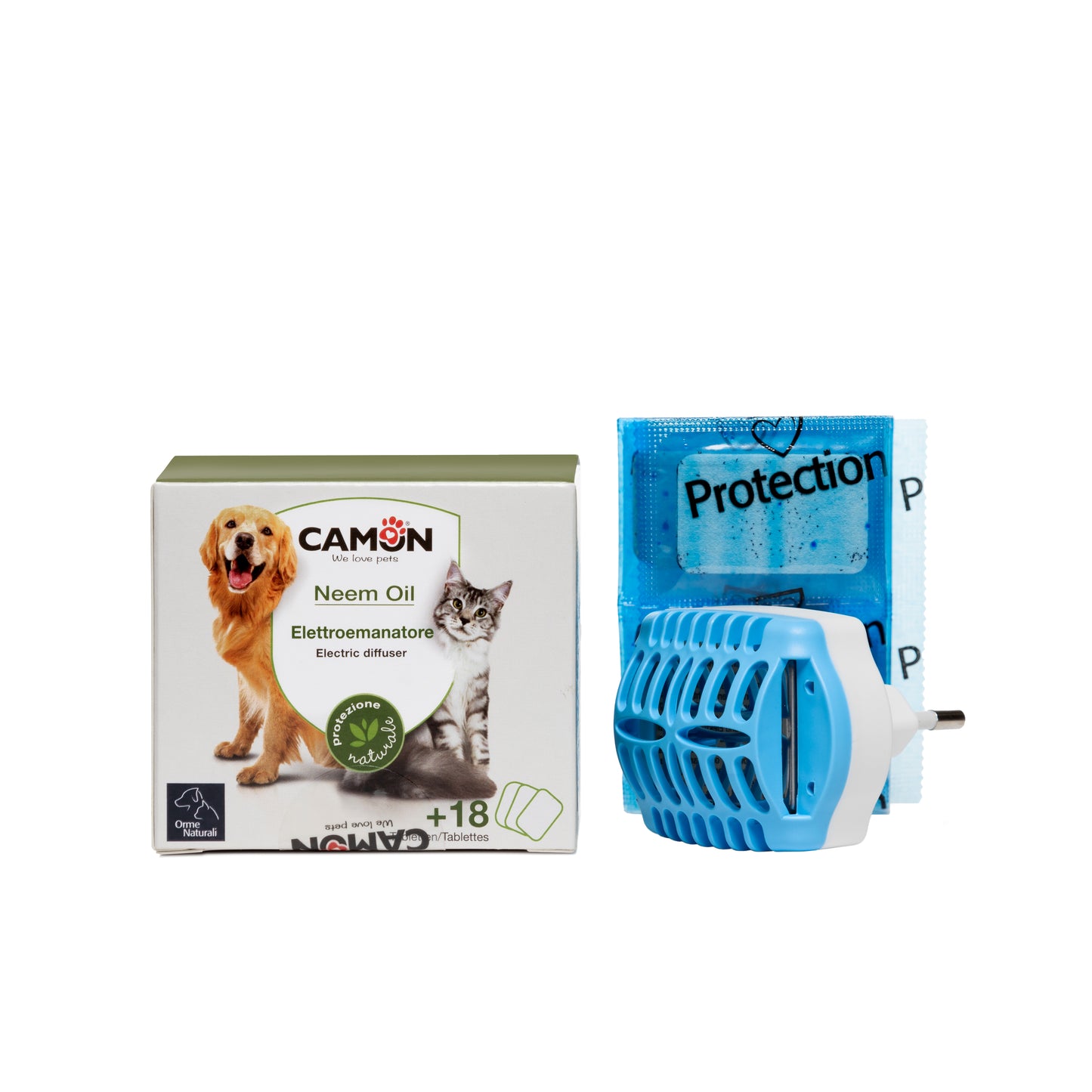 Camon Protection - Orme Naturali - Ricambi Elettroemanatore - 18 piastrine