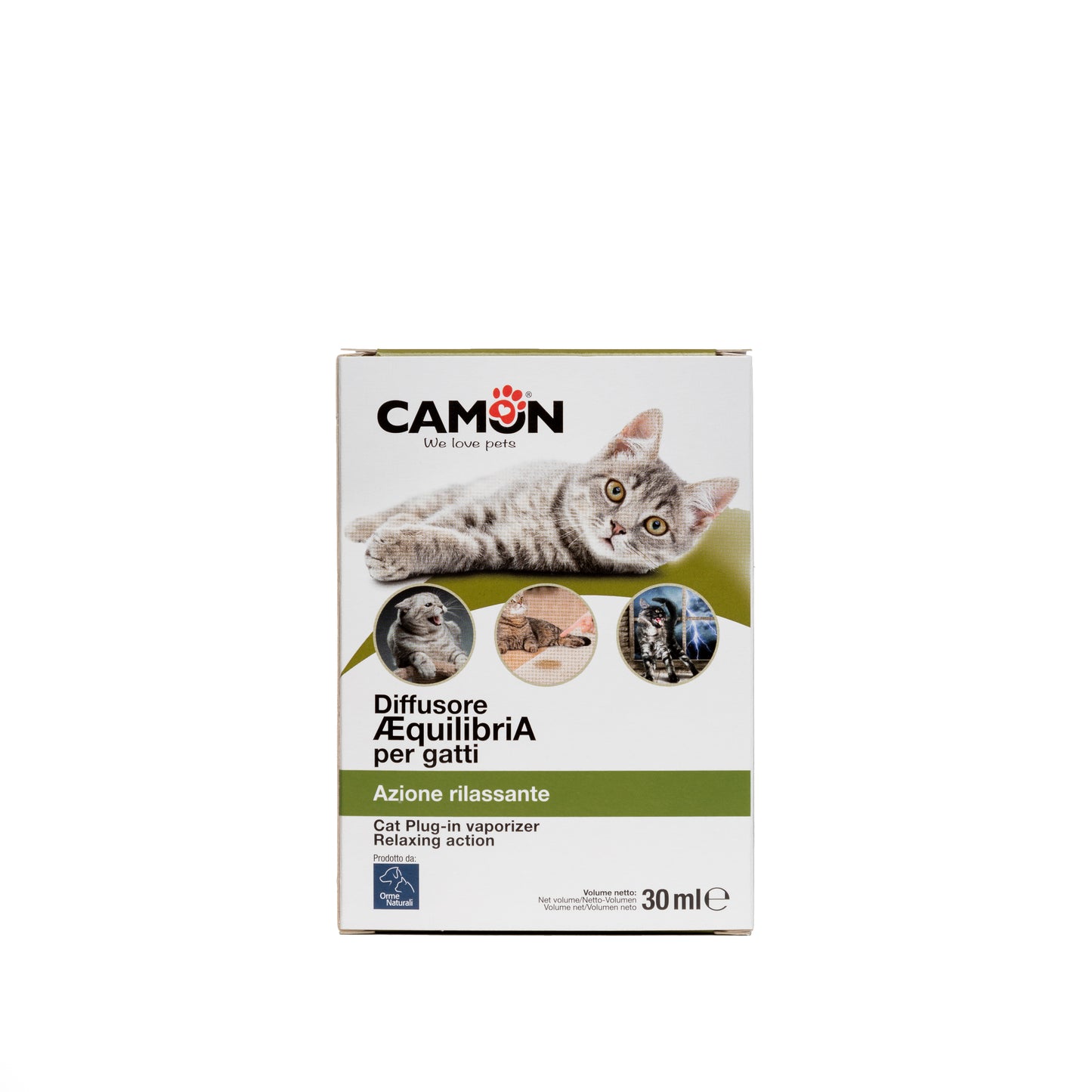 Camon Natural - Diffusore ÆquilibriA Gatti - 30ml