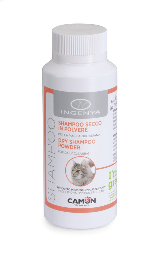 Ingenya - Shampoo secco in polvere per gatti - 150gr