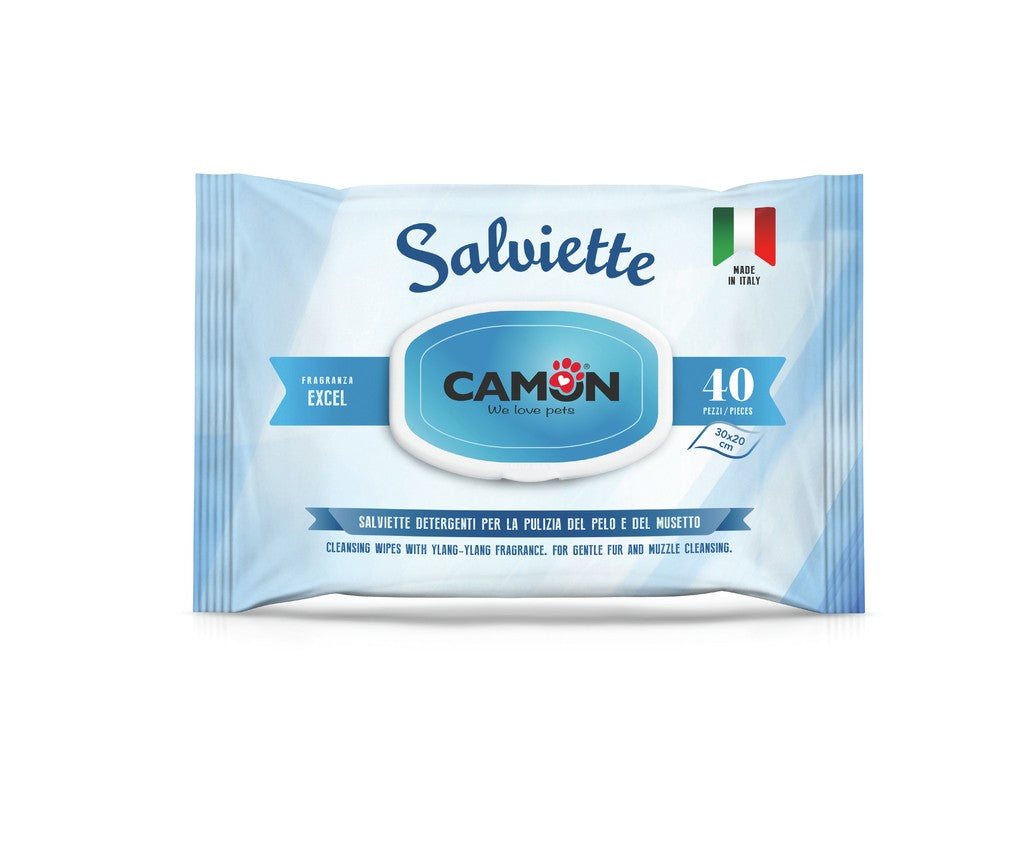 Camon - Salviette al profumo di Excel - 40 pezzi