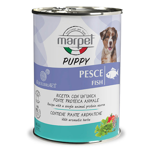 Marpet AEquilibriavet - Cibo umido per cani Puppy - Pesce 400gr