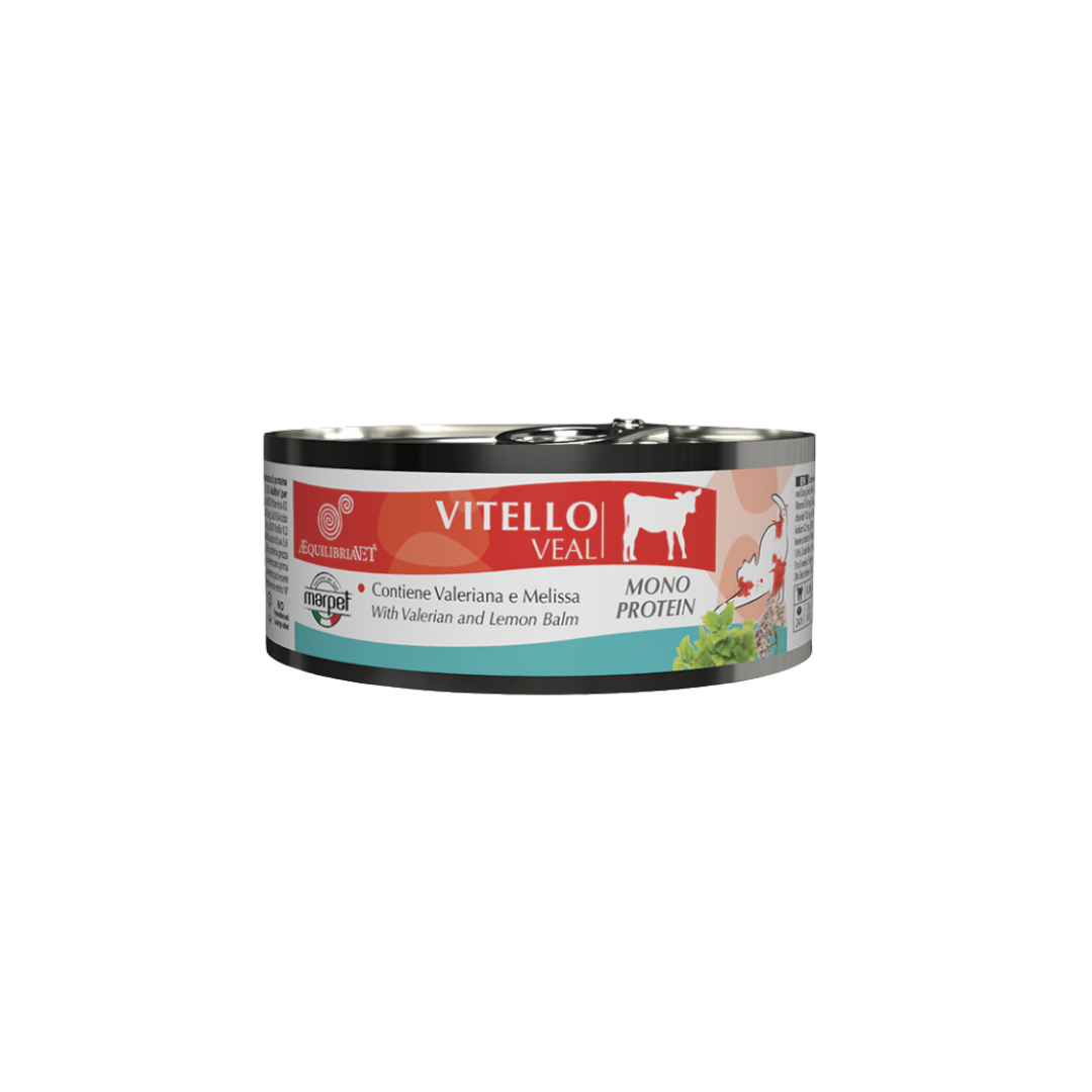 Marpet AEquilibriavet - Cibo umido per gatti adulti - Vitello 85g