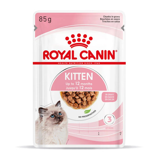 Royal Canin - Kitten Bocconcini in salsa - Gattini fino a 12 mesi - 85gr