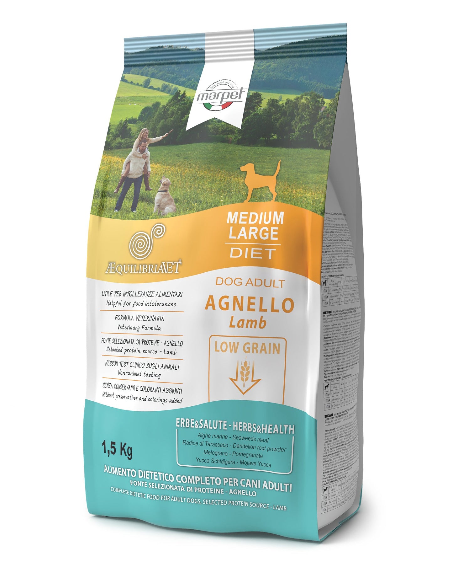 Marpet AEquilibriavet - Crocchette per cani mini - Agnello 1,5kg