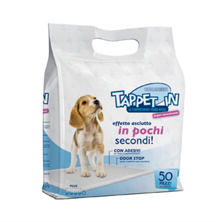 DIGMA Tappet in - Tappetini igienici Super Assorbenti con Adesivo - Misura 60x90 cm - Pacco da 50 Pz