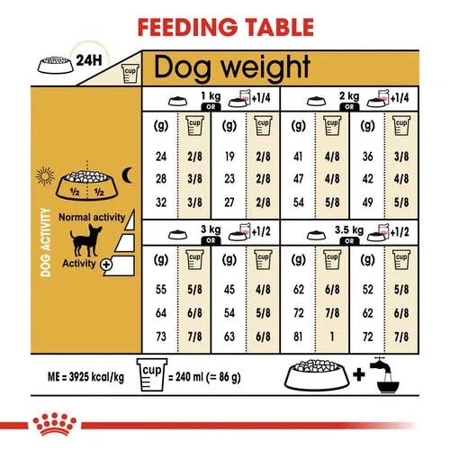 Royal Canin - Crocchette per Chihuahua adulto - 500gr