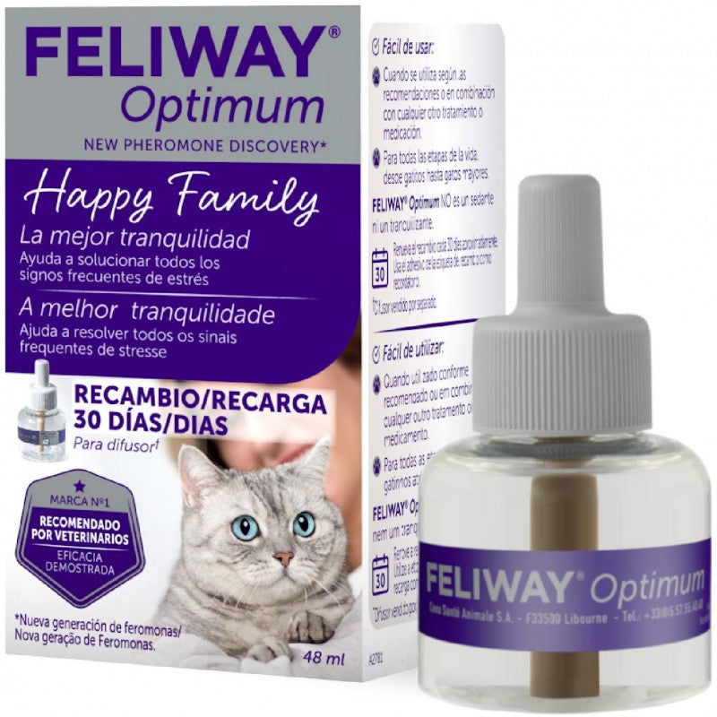 Feliway Optimum - Ricarica - 48ml