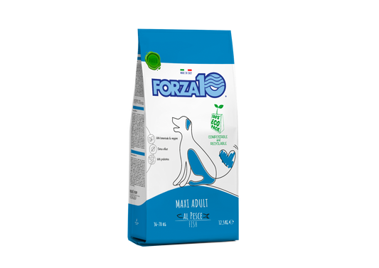 Forza10 Maintenance Cane - Maxi Adult Maintenance, gusto Pesce - 12,5kg