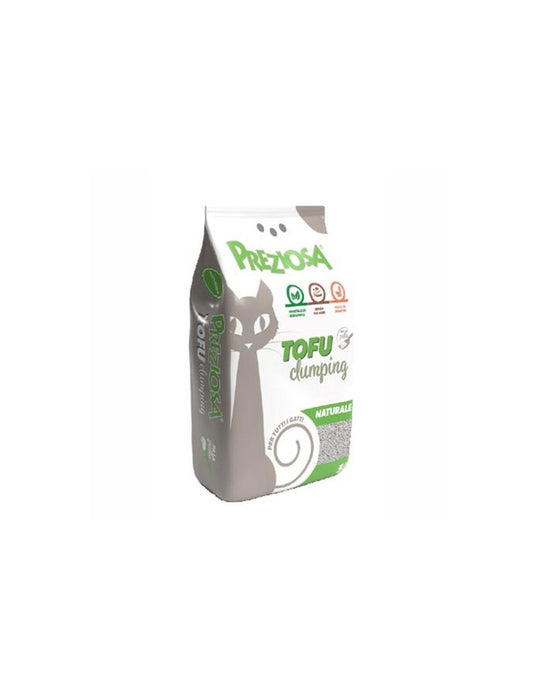 Lettiera Preziosa Tofu - Naturale - 5 litri