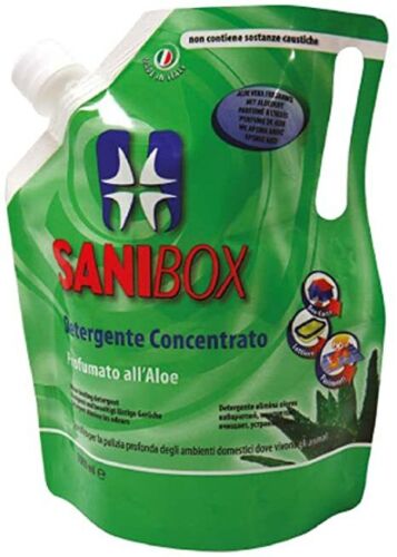 Sanibox - Detergente igienizzante per pavimenti - Aloe - 1000ml