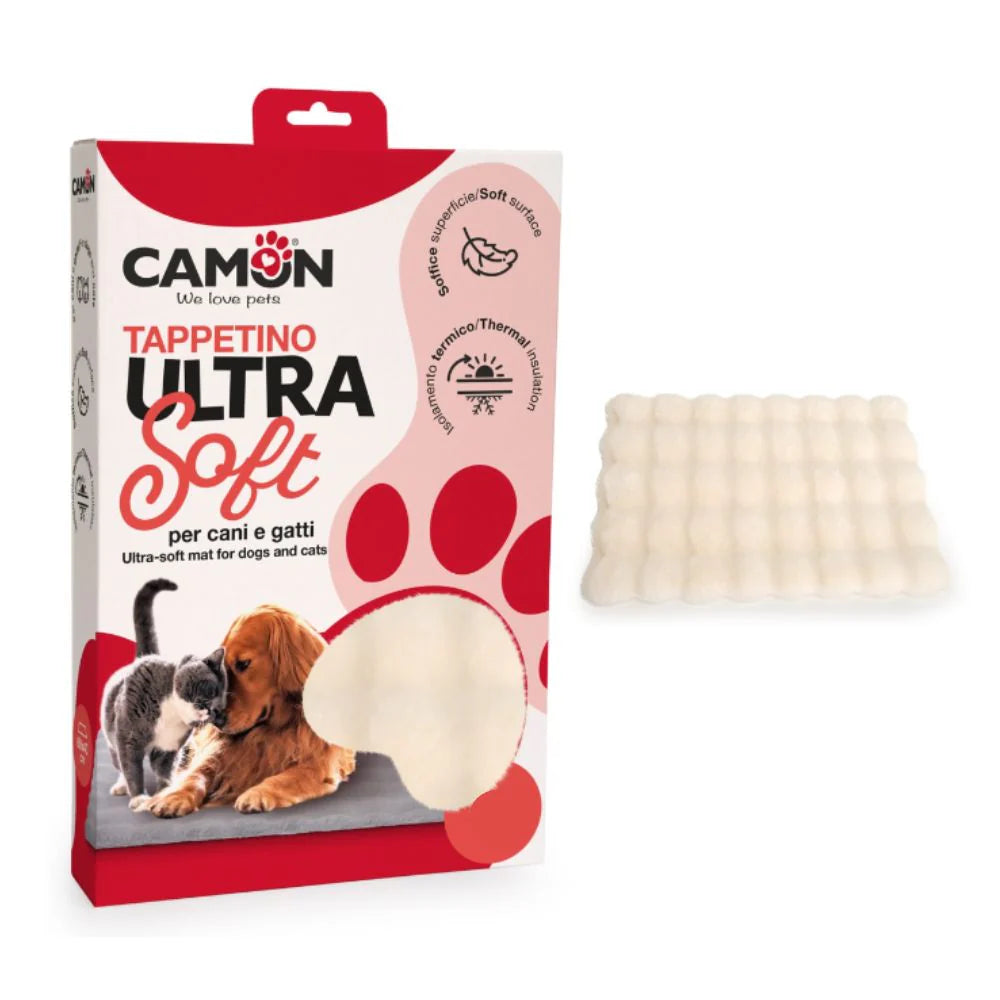 Tappetino ULTRA soft color CREMA per cani e gatti- 60X40cm - Camon