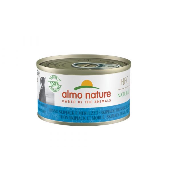 ALMO NATURE DOGS SMALL TONNO SKIP JACK 95g