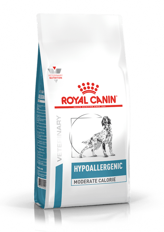 Royal Canin - Hypoallergenic Moderate Calorie - Cane adulto - 1,5kg