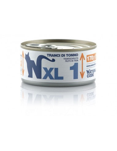 Natural Code XL1 - Tranci di Tonno - 170gr
