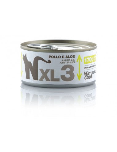 Natural Code XL3 - Pollo e Aloe - 170gr