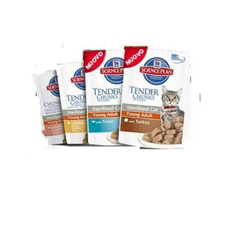 STERILISED YOUNG AD.TROTA 85GR.