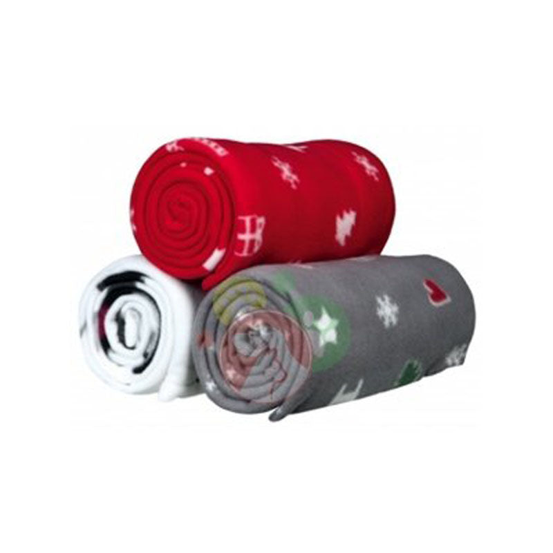 COPERTA NATALIZIA PILE 100X150 cm