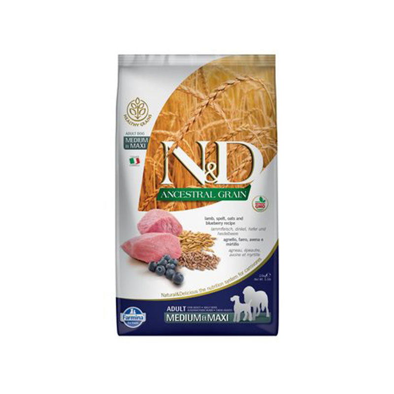 ND ANCESTRAL DOG AGNELLO E MIRTILLO MD 12 KG