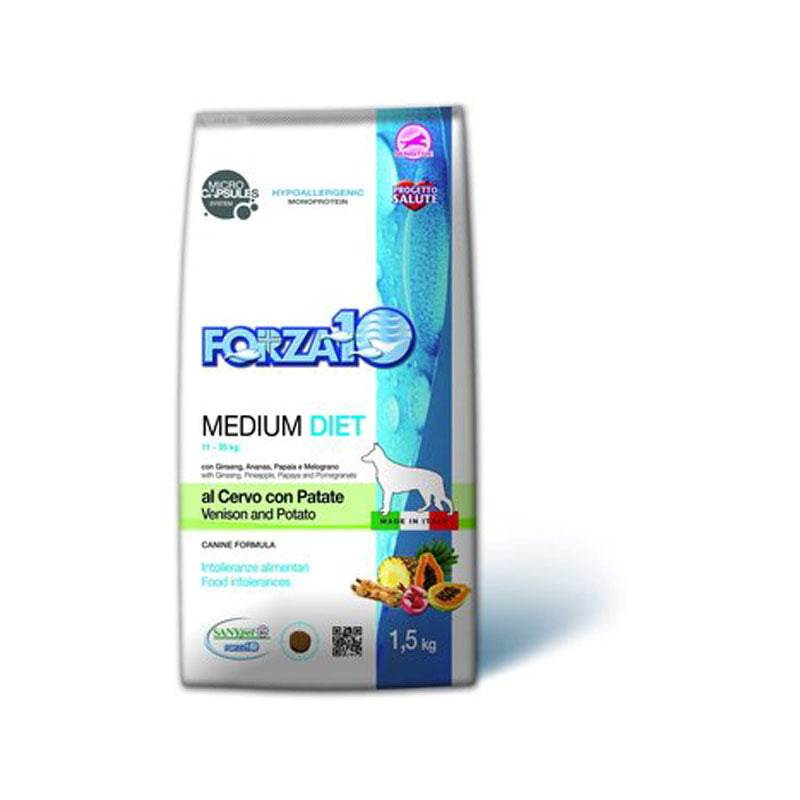 F10 Medium Diet dog kg.12