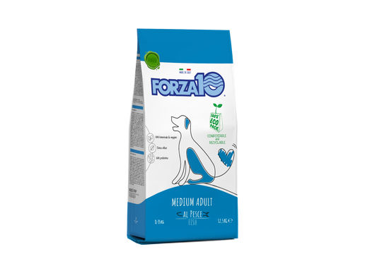 Forza10 Maintenance Cane - Medium Adult Maintenance, gusto Pesce - 12,5kg