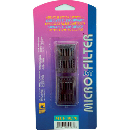 Cartuccia in Carbone per Micro Jet Filter - 40/70 - 2 pezzi