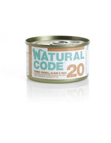Natural Code - N.20 - Tonno, Fagioli e Alghe - 85gr